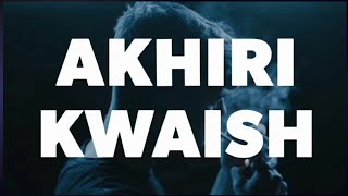 Akhari Khwaish SCKinG WapKingMusicOfficial  Latest Breakup Rap Song Of 2021 Love Story Rap [upl. by Maddy]