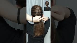 Braid hairstyles for short hair 🌸🌸 Stylish hairstyle hairstyle for girls 🌸 [upl. by Aivonas]