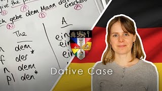 Dative Case  German Lesson [upl. by Lorianne466]