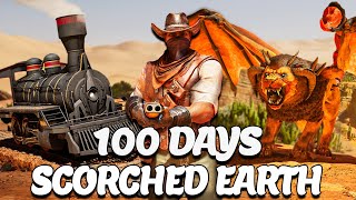 I Spent 100 Days in Scorched Earth in ARK Survival Ascended [upl. by Erinna]