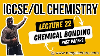 O Level iGCSE  Live Class 22  Chemical Bonding  WhatsApp 92 323 509 4443 [upl. by Aleakcim]