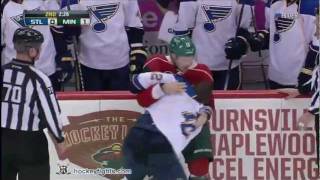 Scott Nichol vs Darroll Powe Nov 5 2011 [upl. by Eintruoc145]