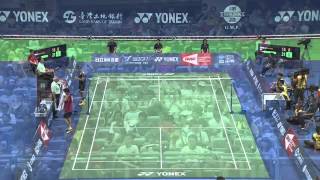 2014 YONEX CHINESE TAIPEI OPEN SF MS  Match 5 [upl. by Aimerej233]