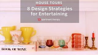 8 Design Strategies for Entertaining in Small Spaces  Apartment Therapy [upl. by Ryhpez341]