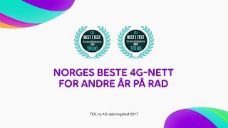 Telia Norges beste 4Gnett av TEKno [upl. by Ecargyram]