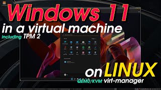 Windows11 on Linux in a VM [upl. by Blossom]