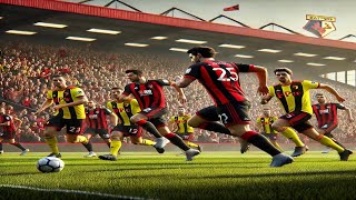 Bournemouth 🆚 watford PES 2020PPSSPP [upl. by Nannarb]