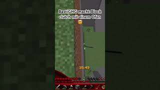 BastiGHG macht einen Block Clutch mit einem Ofen bastighg minecraft [upl. by Einatirb]