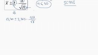 Intervalo de confiança para a média populacional aplicações [upl. by Wootan257]