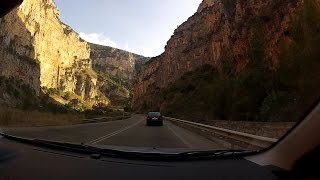 From Kainourgio to Antirrio Greek National Road 5  highway driving Greece  onboard camera [upl. by Worsham]