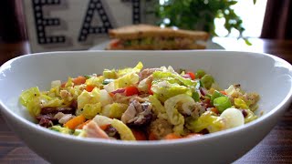 Fresh amp Flavorful Mediterranean Tuna Salad  Quick 10Minute Recipe [upl. by Fifine294]