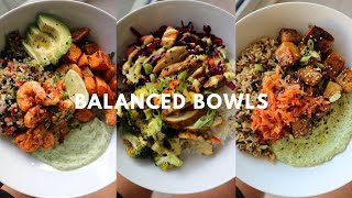 BALANCED BOWLS  WORKOUT RECIPES [upl. by Aleksandr]