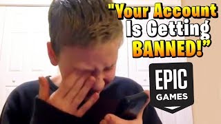 Kid prank calls Fortnite for fun goes very wrong [upl. by Chalmers805]