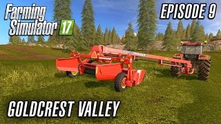 Lets Play Farming Simulator 2017  Goldcrest Valley  Episode 9 Giveaway [upl. by Sugden]