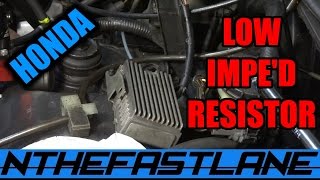 ▶️Low Impedance Injector Resistor Pack Honda quotHow Toquot ⚡ [upl. by Connelly]