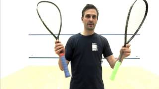 Xamsa PXT 115 Squash Racket Review [upl. by Ekim408]