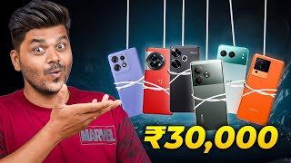 ⚡Top 5 Best Smartphones📱 Under ₹30000 🔥AUGUST 2024 TamilTech [upl. by Longo618]