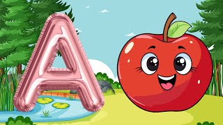 A Apple Song  Inspired By ABC song Gracies Corner  Nursery Rhymes  Kids Songs 42 [upl. by Woodley]