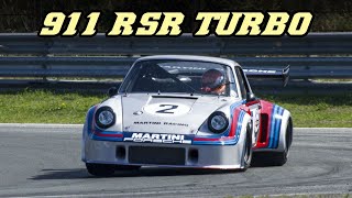 Porsche 911 Carrera RSR Turbo 21  Flybys and revving Zandvoort 2018 [upl. by Nuawd]