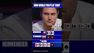 What would you do 🤔 PokerStars Allin [upl. by Ettennig]