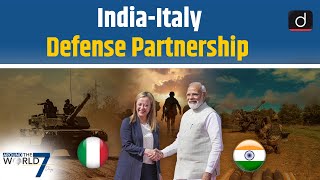 India Italy Defense Partnership  Around The World 7 Days  Drishti IAS English [upl. by Adolphus]