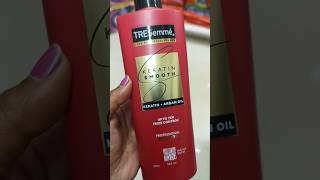 Tresemme keratin smooth shampoo review💕❤️💕tresemmeshampooreviewviralshorts [upl. by Enylhsa]