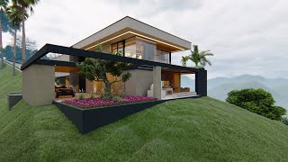 Casa en la Ladera  Modern house [upl. by Ayikan]