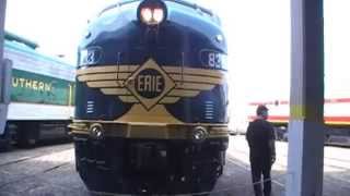 ERIE 833NampW 611 Streamliners At Spencer 05292014 [upl. by Maillil817]