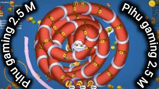 WORMATE IO EPIC GAMEPLAYWORMS SLITHER IO 001 SNAKE EPIC GAME 002 SNAKE IO 116 [upl. by Delmer]