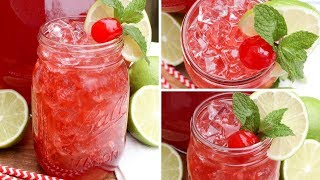 Bomb Cherry Limeade Recipe 🍒 [upl. by Ycnuahc972]