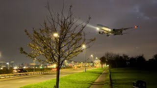 6am Madness at London Heathrow 🛬  Plane spotting at Heathrow [upl. by Reahard]