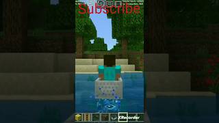 Bouncing rail minecraft viral shorts [upl. by Vinaya]