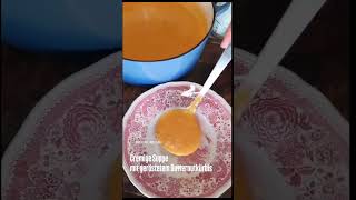 geröstete Kürbissuppe 🍂 I nährend amp cremig I Gesund und Kind ❤️ shorts pumpkinrecipes autumn [upl. by Leamse]