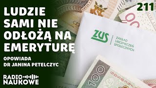 ZUS – moloch przymus czy opłacalny instrument finansowy  dr Janina Petelczyc [upl. by Naves]