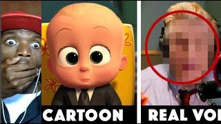 10 Real Voices Behind Famous Cartoons [upl. by Greenman442]