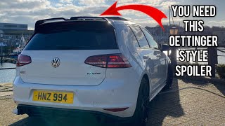 Project GTI EP2 Oettinger Style Spoiler 4K [upl. by Lednor]