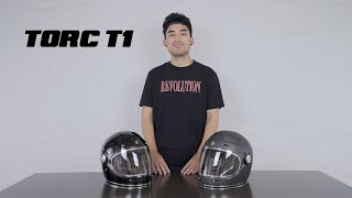 Torc T1 Retro Helmet Overview  XtremeHelmetscom [upl. by Akinahc]