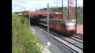 Die schönsten Bahnstrecken der Schweiz Eisenbahn am Hürlistein wird gebaut [upl. by Dukie]