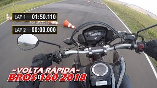 VOLTA RÁPIDA COM NOVA BROS 2018 NA PISTA HARAS TUIUTI  Seku Vlog [upl. by Nnilsia]