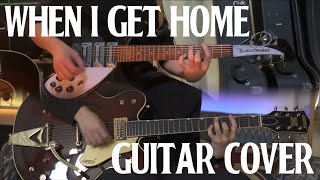 The Beatles  When I Get Home │ Guitar cover │ Gretsch Country Gentleman [upl. by Luis]