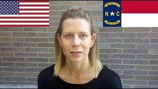 American English Example of a Southern Accent Mary from North Carolina [upl. by Zitella]