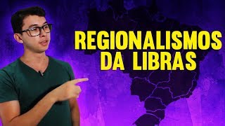 REGIONALISMOS DA LIBRAS  DANRLEY OLIVEIRA [upl. by Naruq]