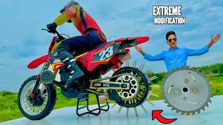 RC Losi Street Bike With Spike Tyre  Chatpat toy TV [upl. by Euginimod594]