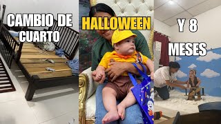 Más Espacio para Alan Cambio de Habitaciones y Celebración de Halloween 🎃 [upl. by Amilb]