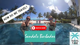 Sandals Barbados Fun Vacation Video [upl. by Brandais]