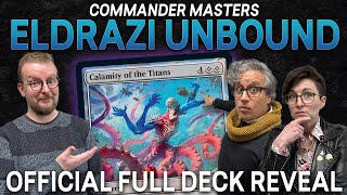 Official Commander Masters Deck Reveal – Eldrazi Unbound [upl. by Manus882]