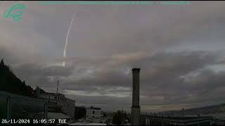 Zeitrafferaufnahme vom 26 November 2024 der MagicliftWetterWebcam [upl. by Helms]