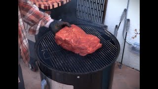 How to Smoke Pork Butt on the Weber Smokey Mountain [upl. by Yderf]