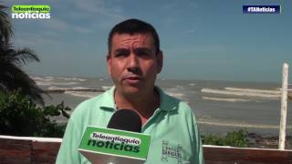 Por mar de leva cierran tres días el golfo de Urabá [upl. by Gosney]