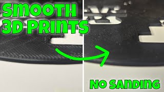 How To Get A Smooth Top Layer  No Sanding  3D Printing Tips amp Tricks [upl. by Elatsyrk]